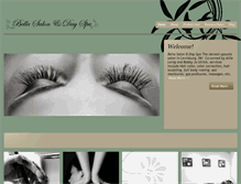 Tablet Screenshot of bellasalonlewisburg.com